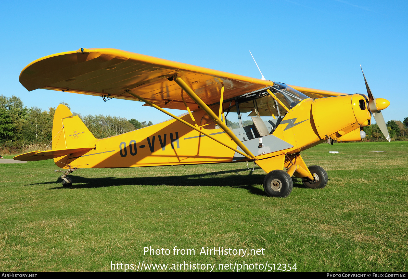 Aircraft Photo of OO-VVH | Piper PA-18-150 Super Cub | AirHistory.net #512354