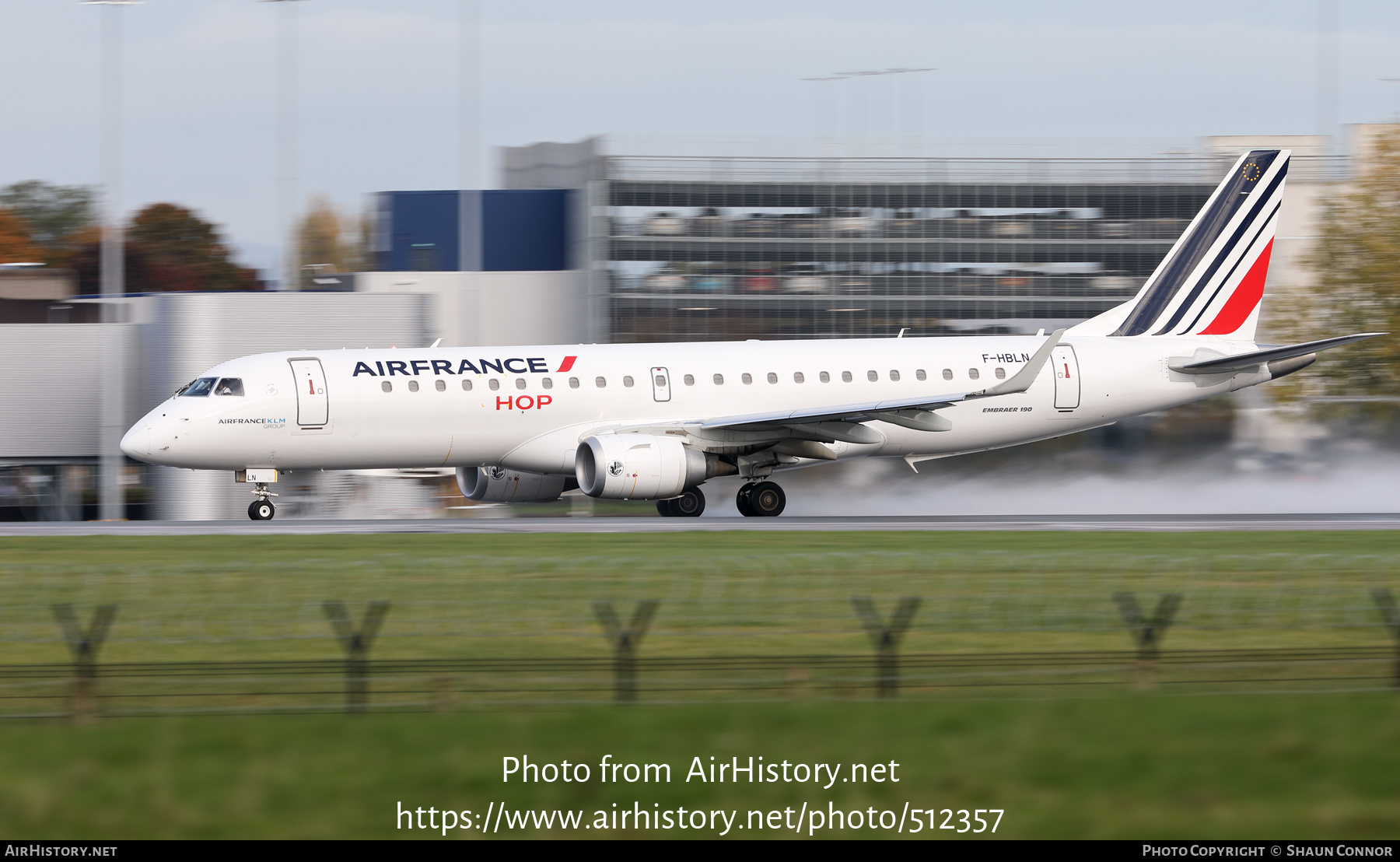 Aircraft Photo of F-HBLN | Embraer 190STD (ERJ-190-100STD) | Air France | AirHistory.net #512357