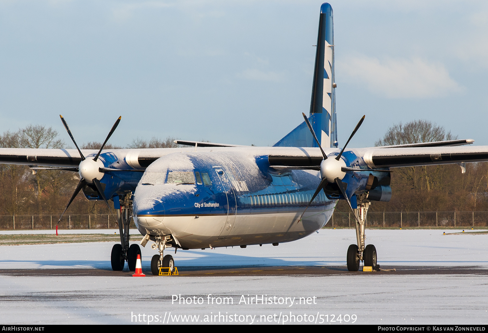 Aircraft Photo of OO-VLE | Fokker 50 | VLM Airlines | AirHistory.net #512409