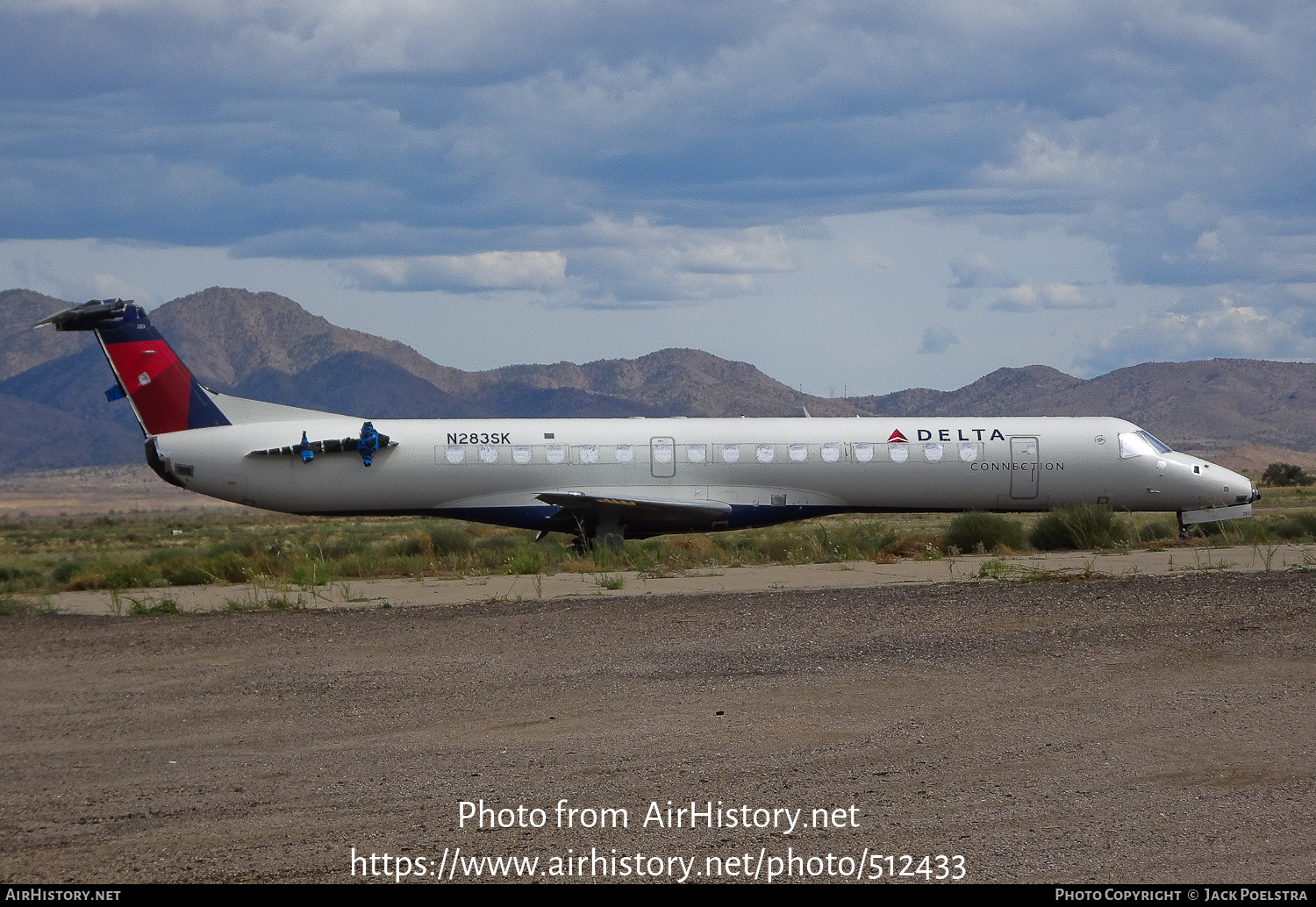 Aircraft Photo of N283SK | Embraer ERJ-145LR (EMB-145LR) | Delta Connection | AirHistory.net #512433