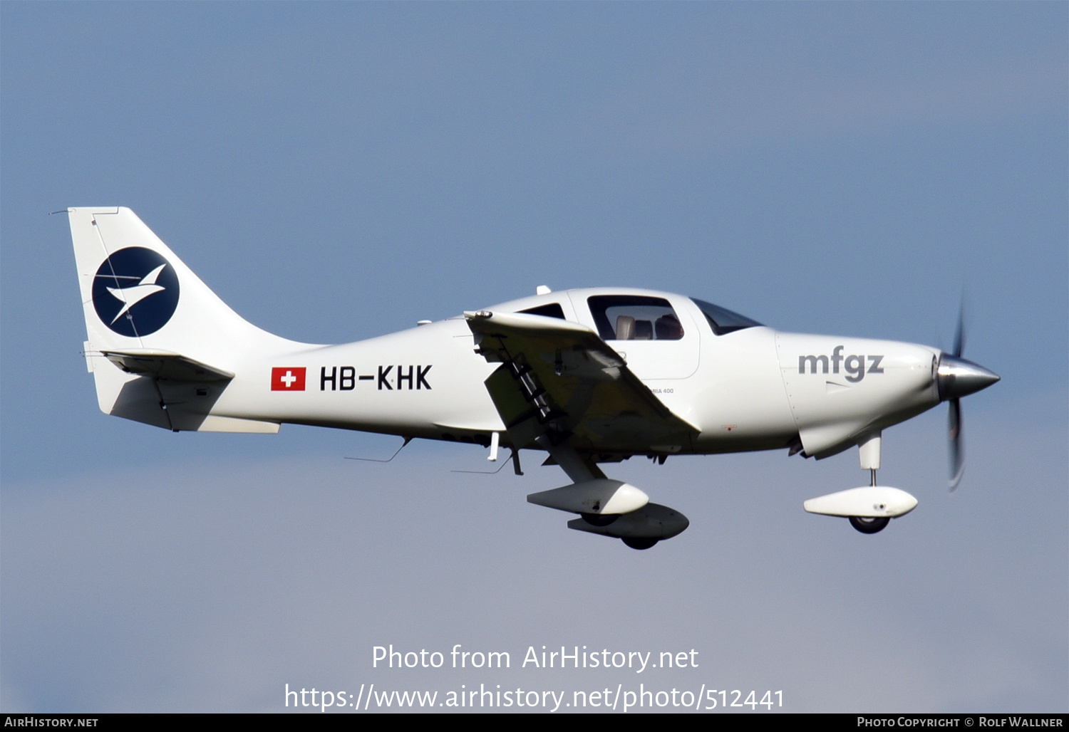 Aircraft Photo of HB-KHK | Columbia Columbia 400 (LC-41-550FG) | MFGZ - Motorfluggruppe Zürich | AirHistory.net #512441