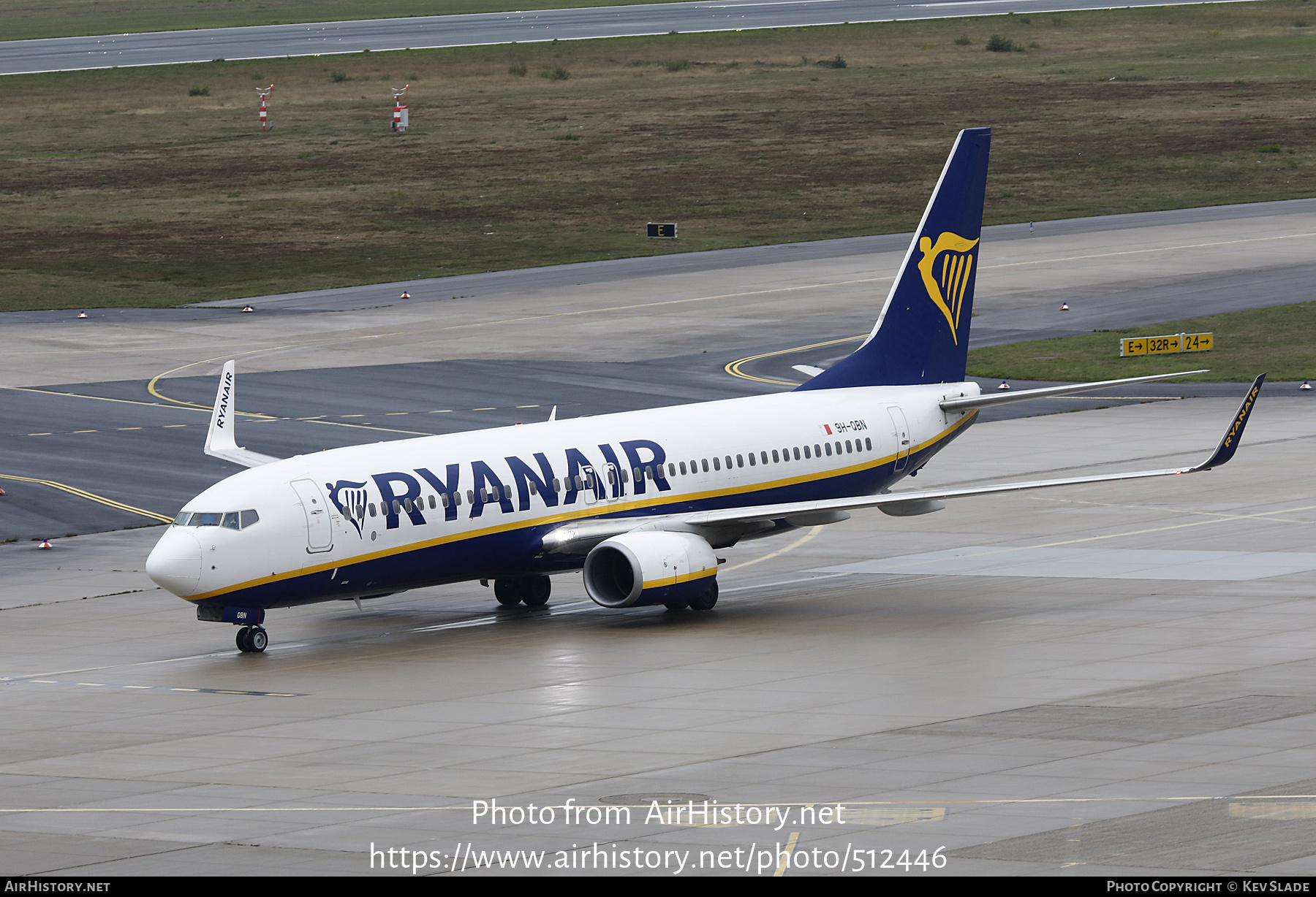 Aircraft Photo of 9H-QBN | Boeing 737-8AS | Ryanair | AirHistory.net #512446