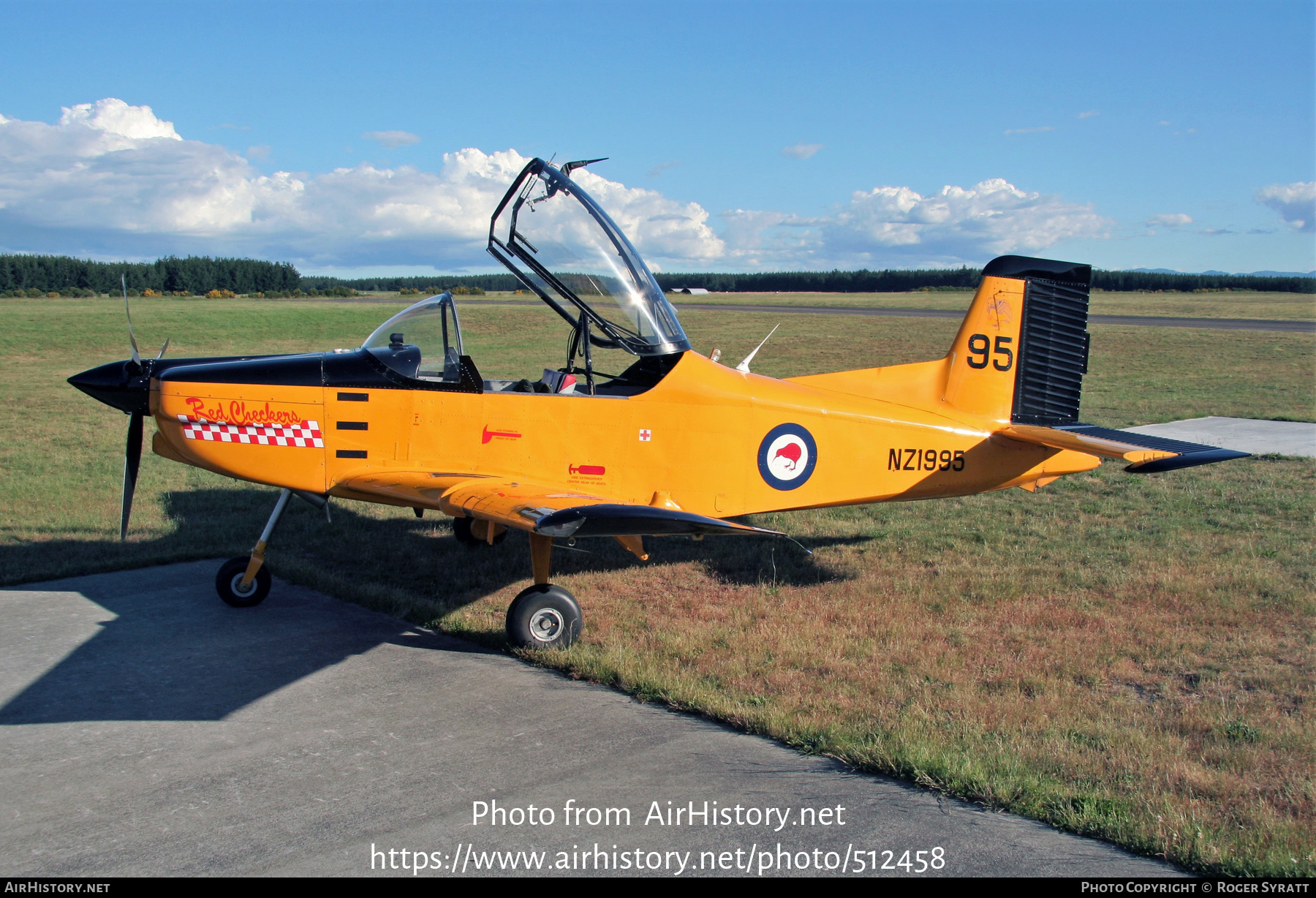 Aircraft Photo of NZ1995 | Pacific Aerospace CT-4E Airtrainer | New Zealand - Air Force | AirHistory.net #512458