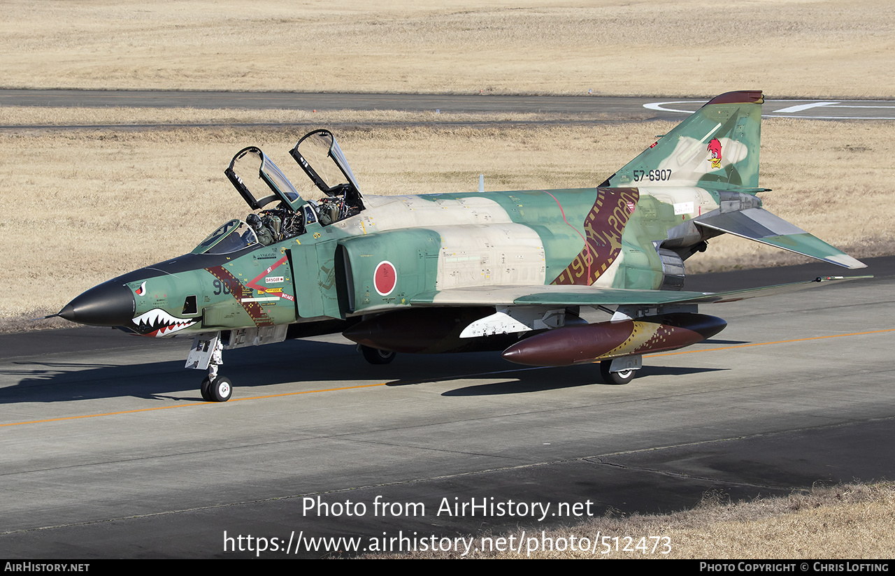 Aircraft Photo of 57-6907 | McDonnell Douglas RF-4EJ Kai Phantom II | Japan - Air Force | AirHistory.net #512473