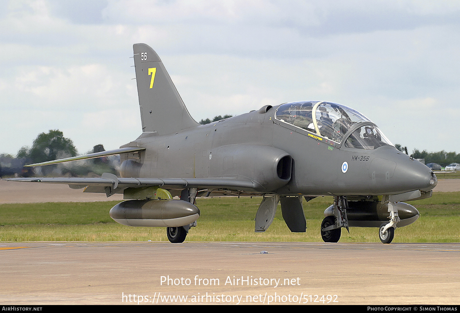 Aircraft Photo of HW-356 | British Aerospace Hawk 51A | Finland - Air Force | AirHistory.net #512492