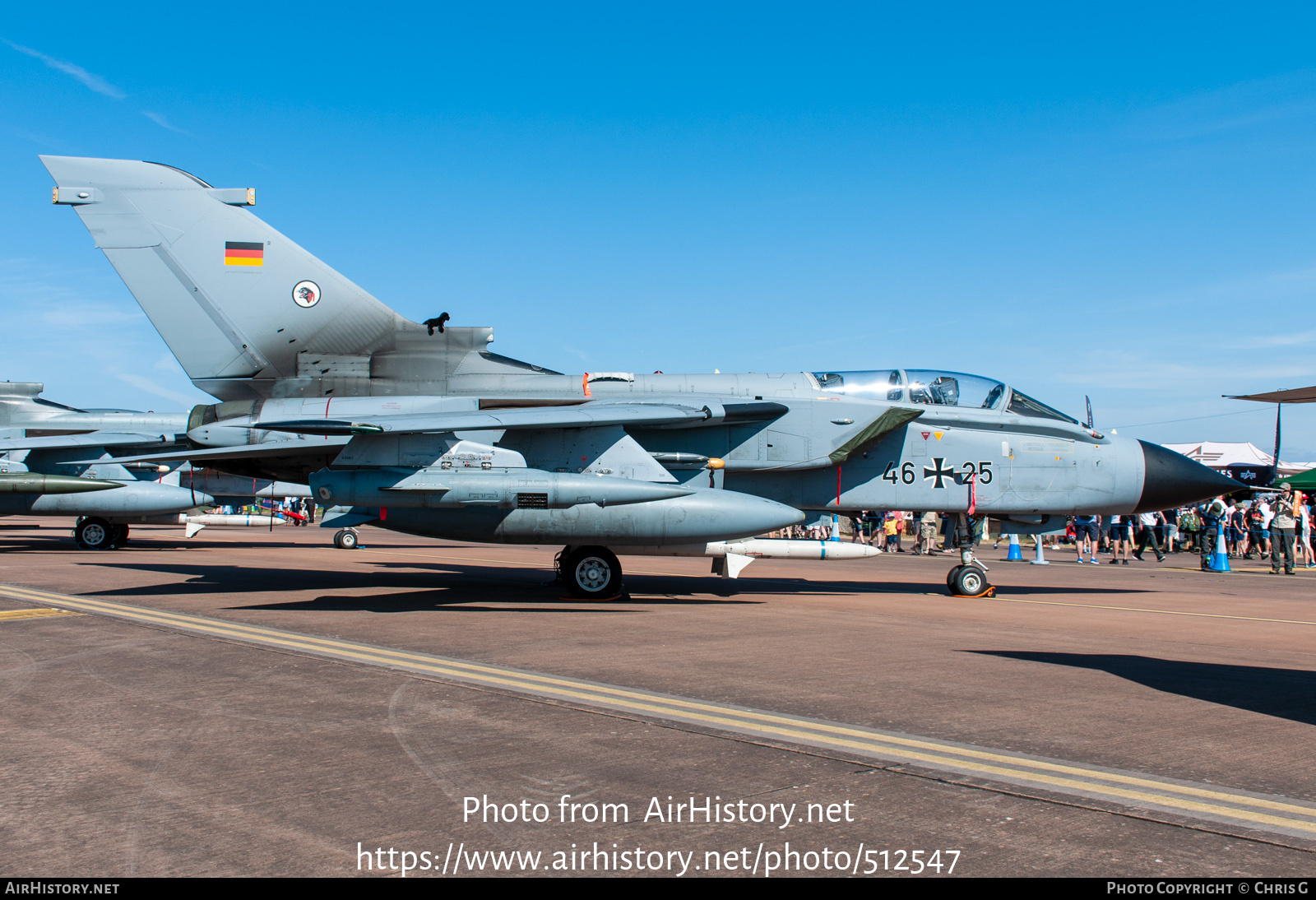 Aircraft Photo of 4625 | Panavia Tornado ECR | Germany - Air Force | AirHistory.net #512547