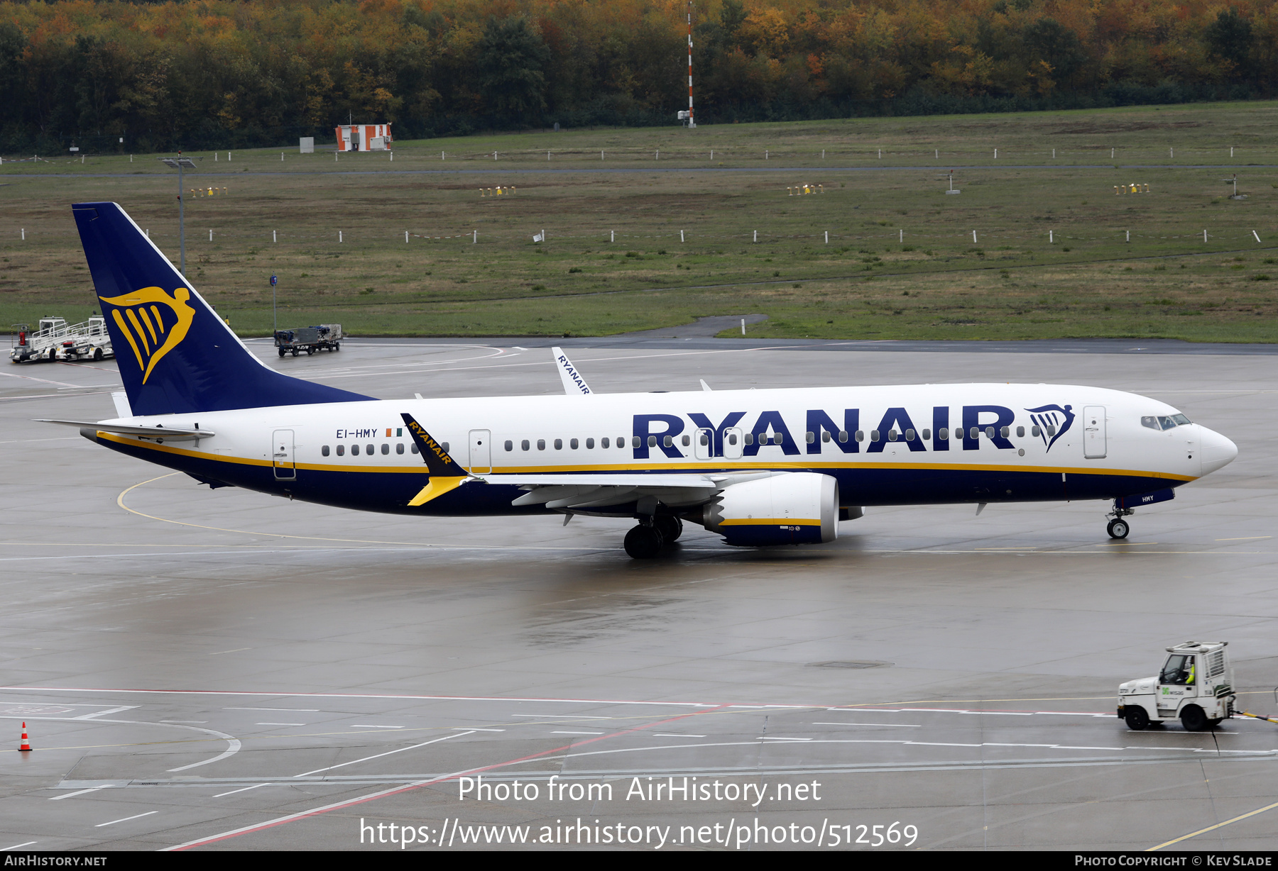 Aircraft Photo of EI-HMY | Boeing 737-8200 Max 200 | Ryanair | AirHistory.net #512569