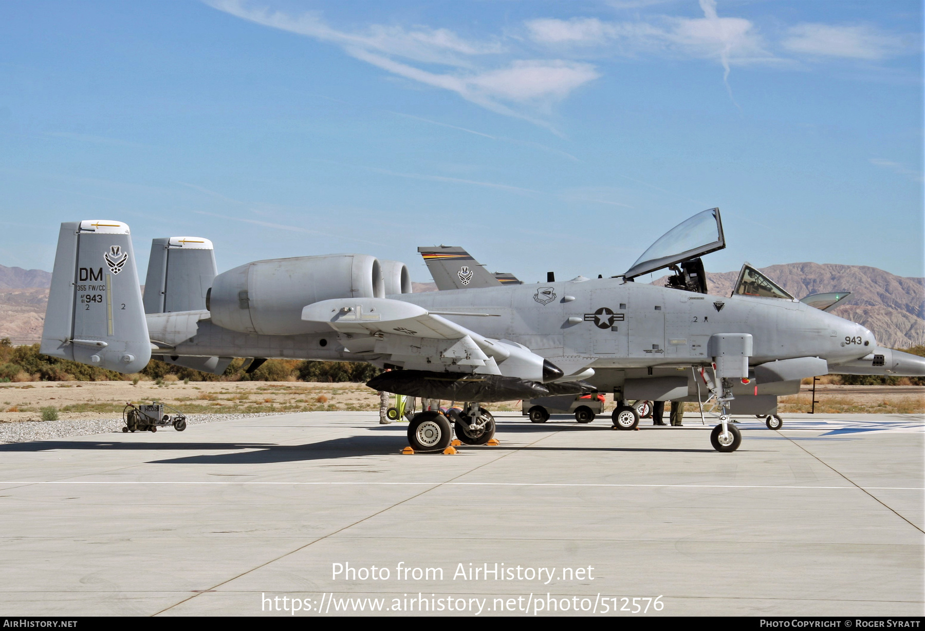 Aircraft Photo of 81-0943 | Fairchild A-10C Thunderbolt II | USA - Air Force | AirHistory.net #512576