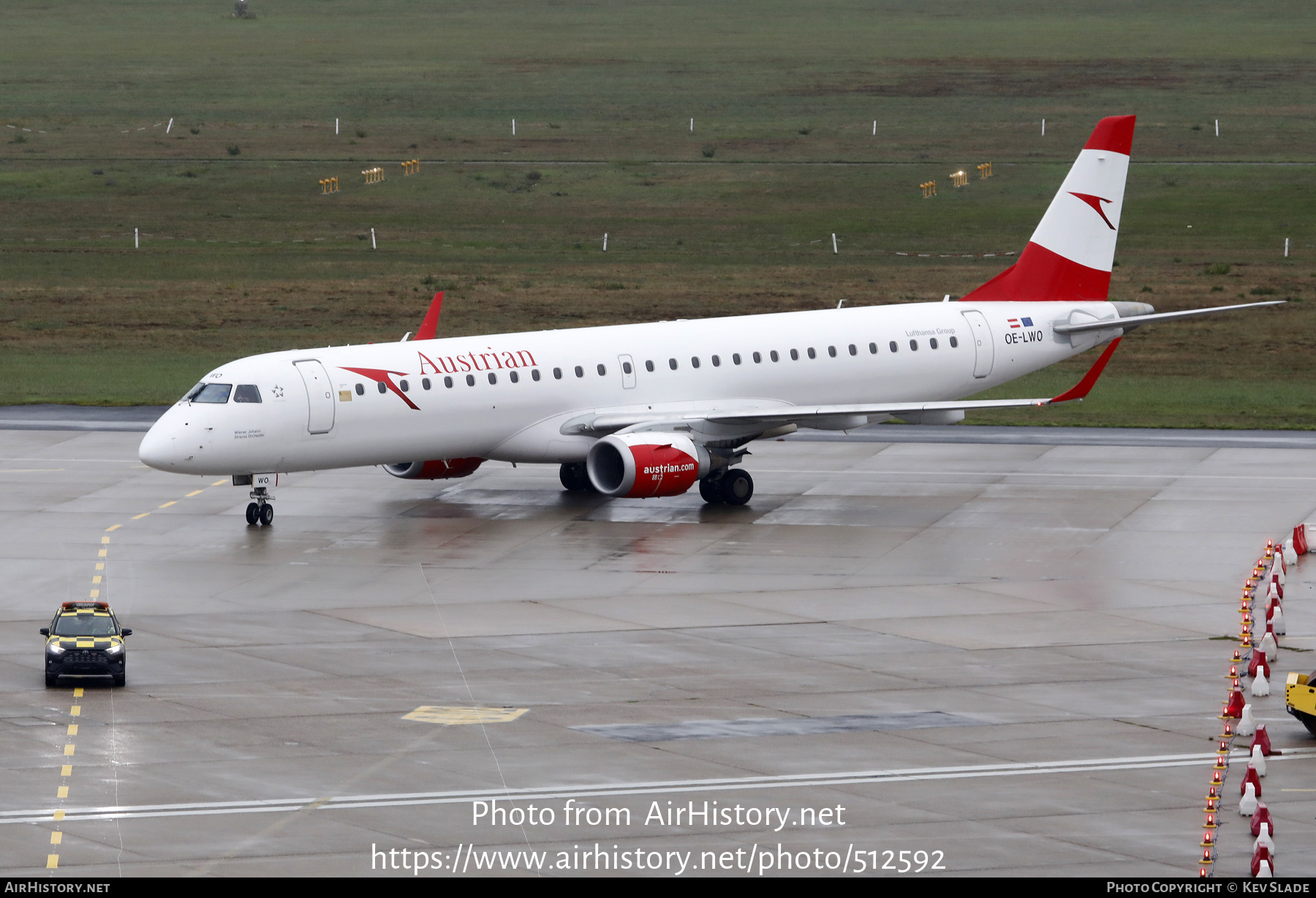 Aircraft Photo of OE-LWO | Embraer 195LR (ERJ-190-200LR) | Austrian Airlines | AirHistory.net #512592