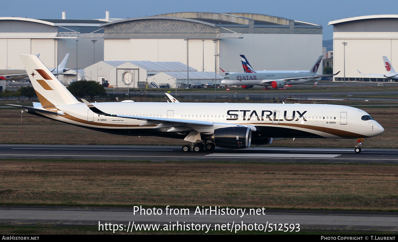 Aircraft Photo of B-58501 | Airbus A350-941 | Starlux Airlines | AirHistory.net #512593