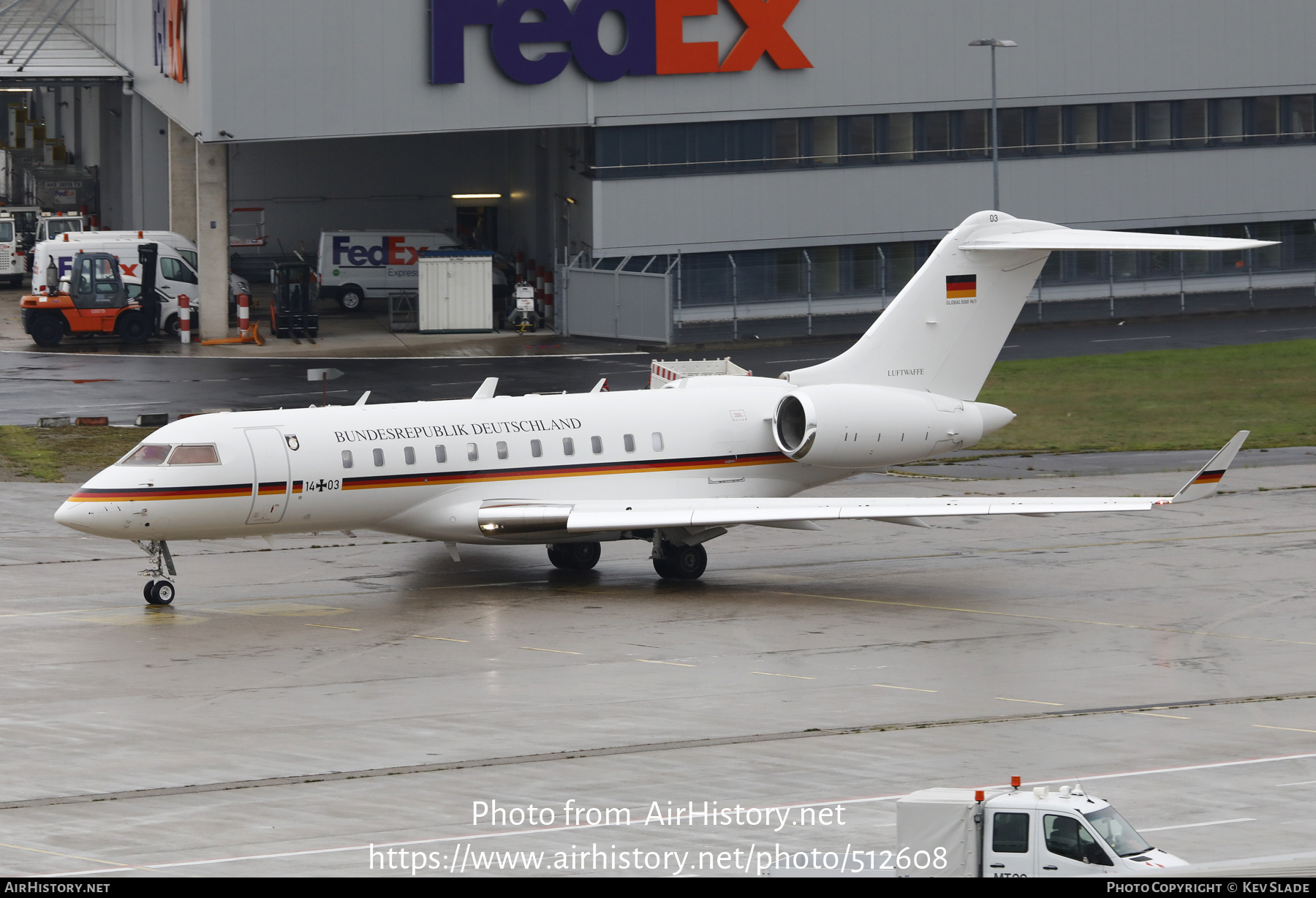 Aircraft Photo of 1403 | Bombardier Global 5000 (BD-700-1A11) | Germany - Air Force | AirHistory.net #512608