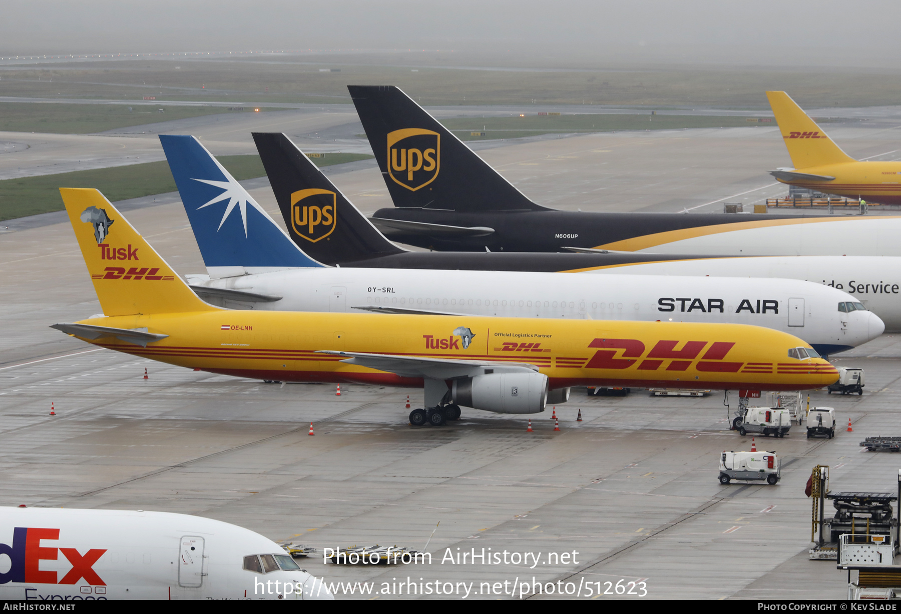 Aircraft Photo of OE-LNH | Boeing 757-236(PCF) | DHL International | AirHistory.net #512623