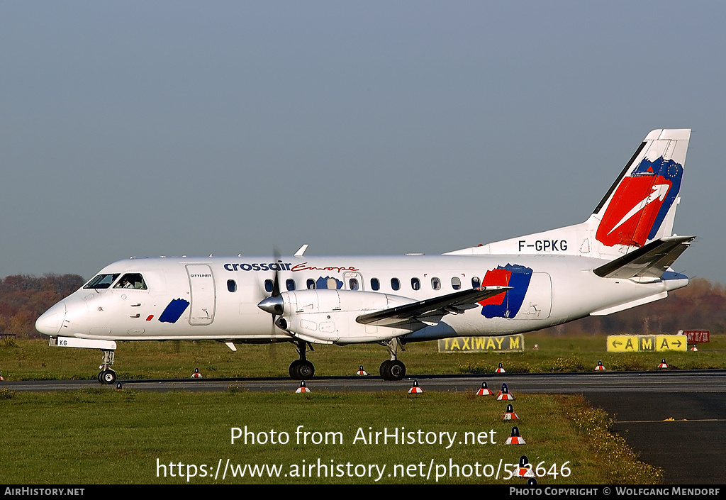 Aircraft Photo of F-GPKG | Saab 340B | Crossair Europe | AirHistory.net #512646