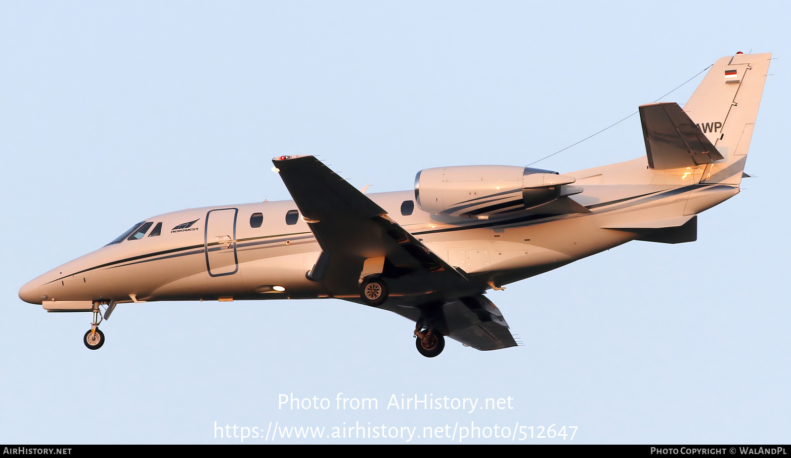 Aircraft Photo of D-CAWP | Cessna 560XL Citation XLS+ | Aerowest | AirHistory.net #512647