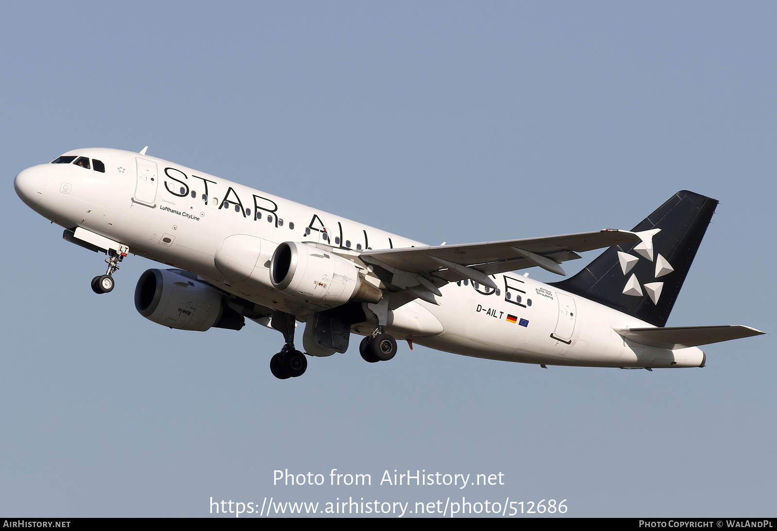 Aircraft Photo of D-AILT | Airbus A319-114 | Lufthansa CityLine | AirHistory.net #512686