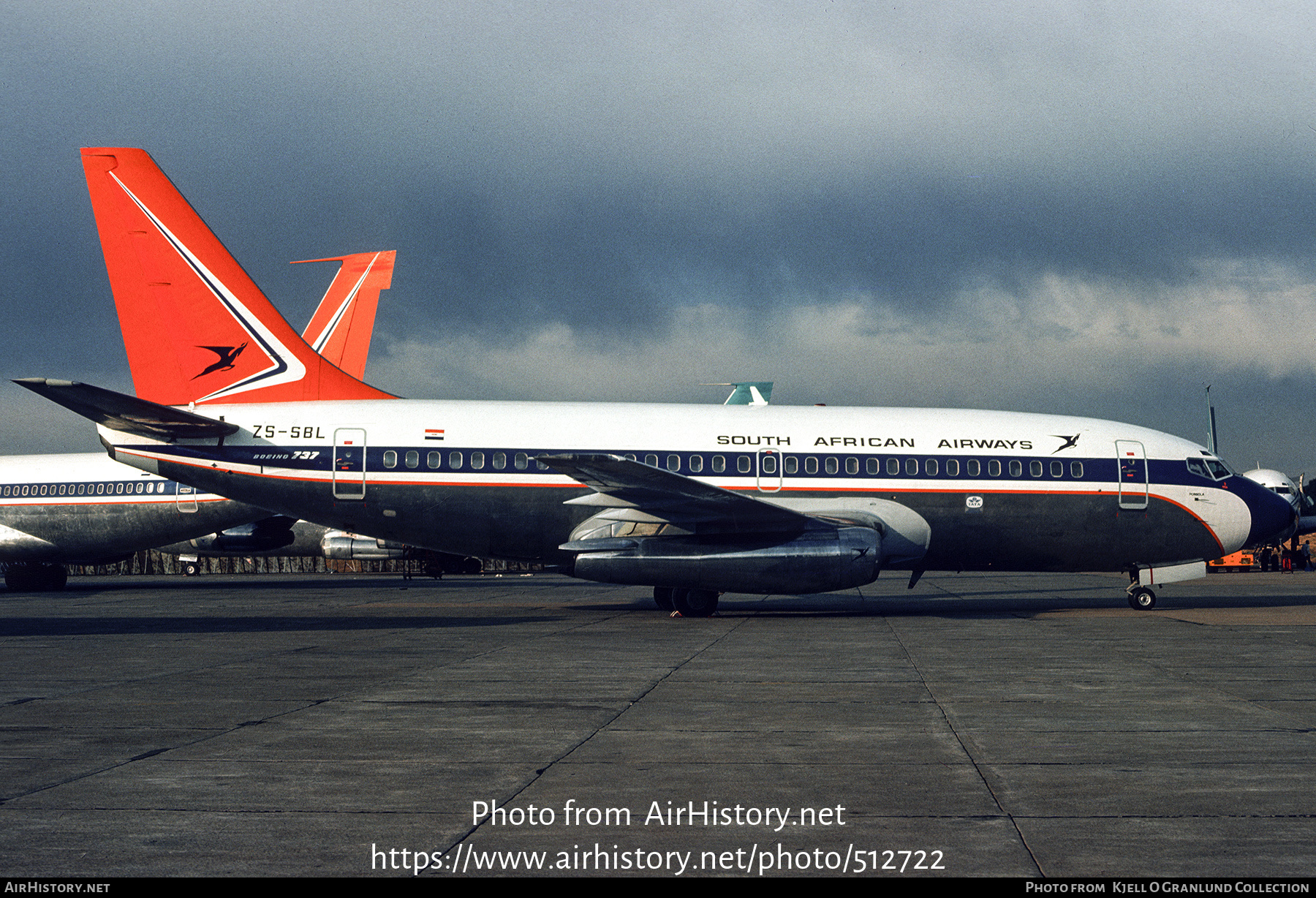 Aircraft Photo of ZS-SBL | Boeing 737-244 | South African Airways - Suid-Afrikaanse Lugdiens | AirHistory.net #512722