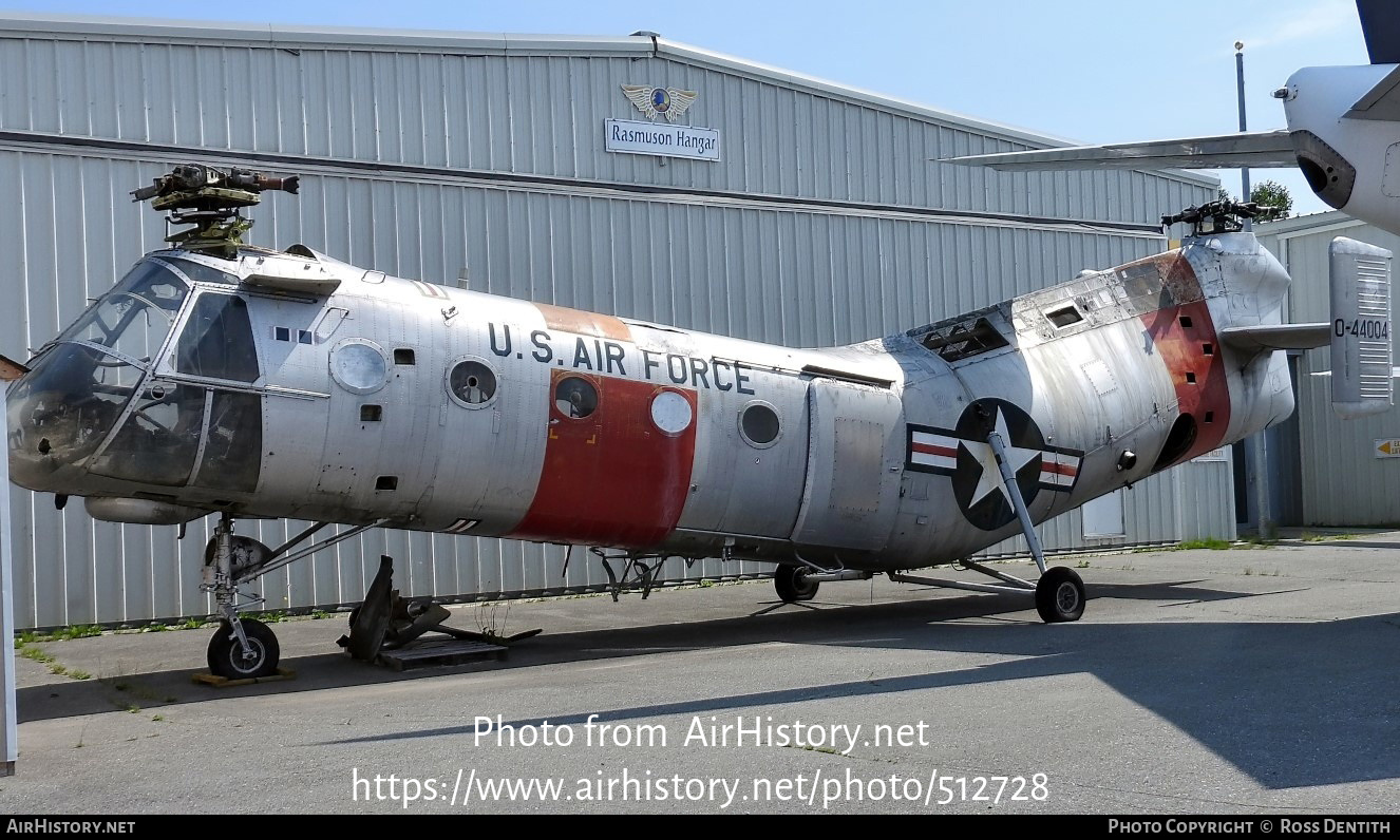 Aircraft Photo of 54-4004 / 0-44004 | Piasecki CH-21B Workhorse | USA - Air Force | AirHistory.net #512728