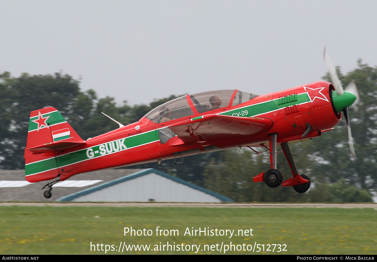 Aircraft Photo of G-SUUK | Sukhoi Su-29 | AirHistory.net #512732