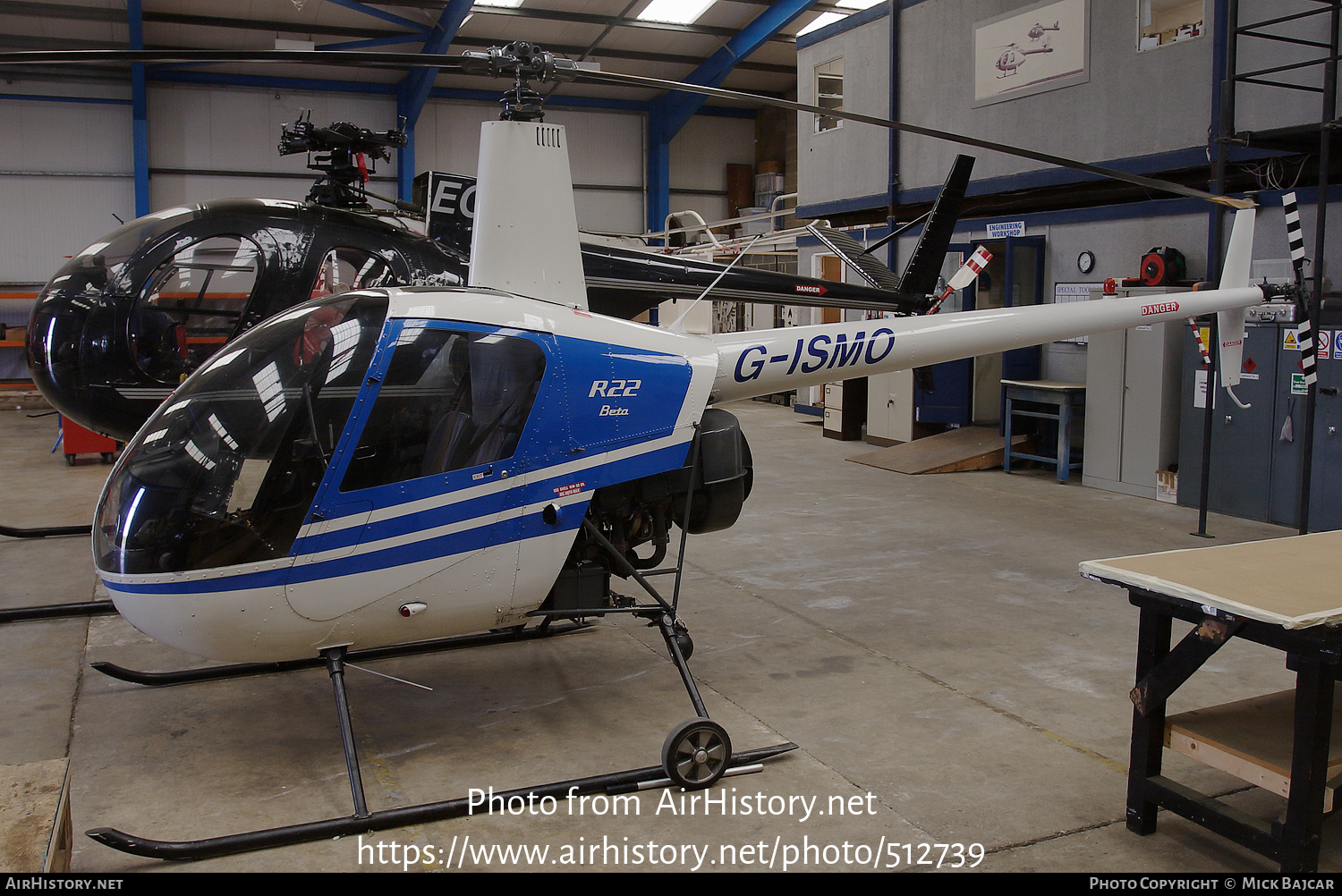 Aircraft Photo of G-ISMO | Robinson R-22 Beta | AirHistory.net #512739