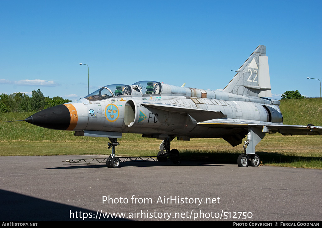 Aircraft Photo of 37800 | Saab Sk37 Viggen | Sweden - Air Force | AirHistory.net #512750