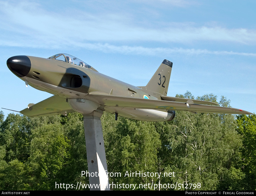 Aircraft Photo of 32507 | Saab J32E Lansen | Sweden - Air Force | AirHistory.net #512798