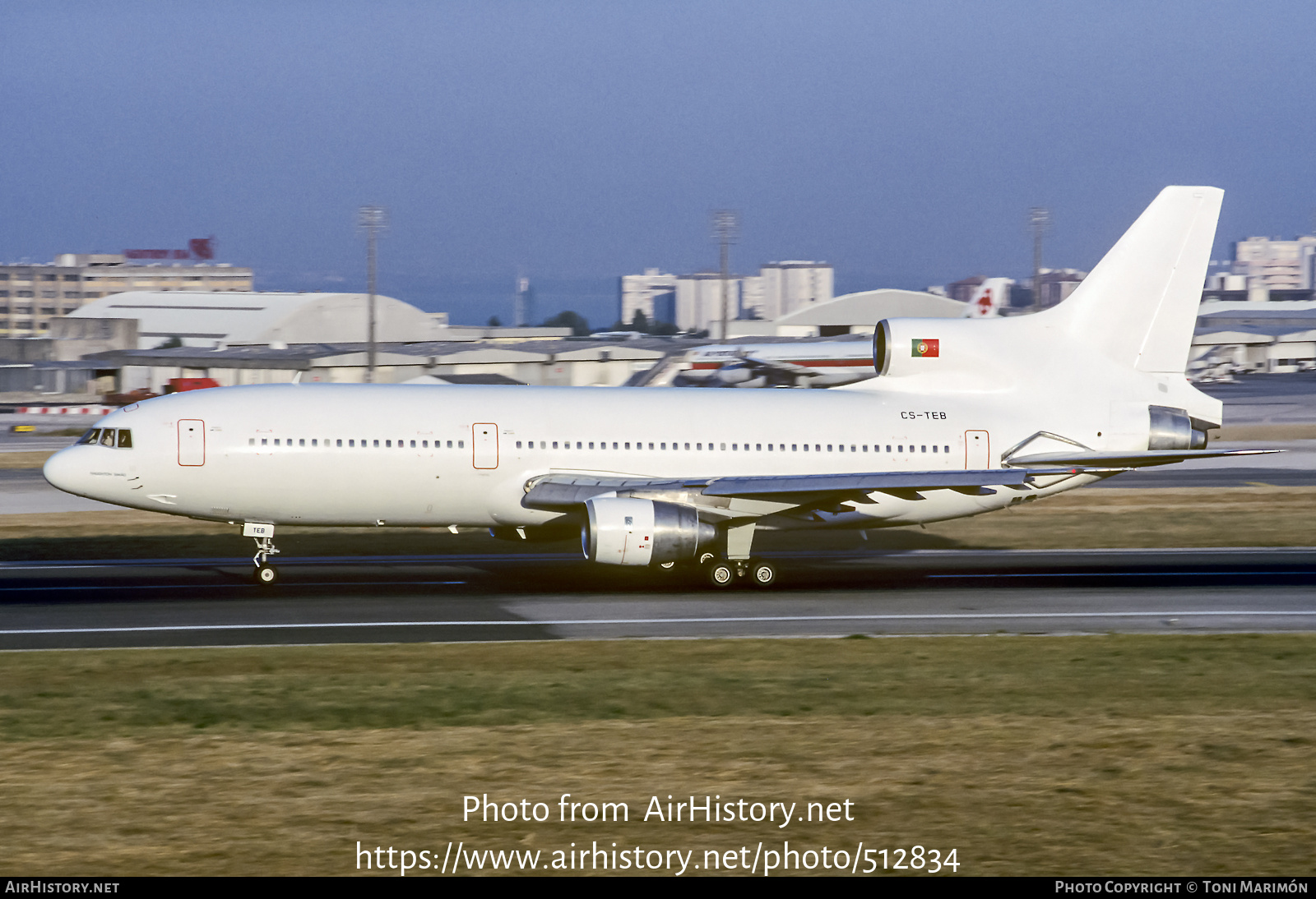 Aircraft Photo of CS-TEB | Lockheed L-1011-385-3 TriStar 500 | Air Madeira | AirHistory.net #512834