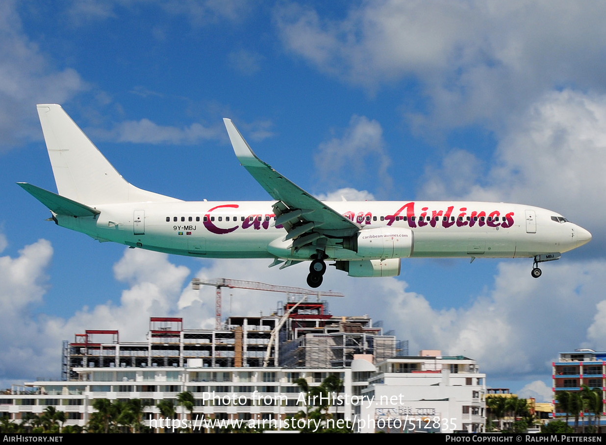 Aircraft Photo of 9Y-MBJ | Boeing 737-85P | Caribbean Airlines | AirHistory.net #512835