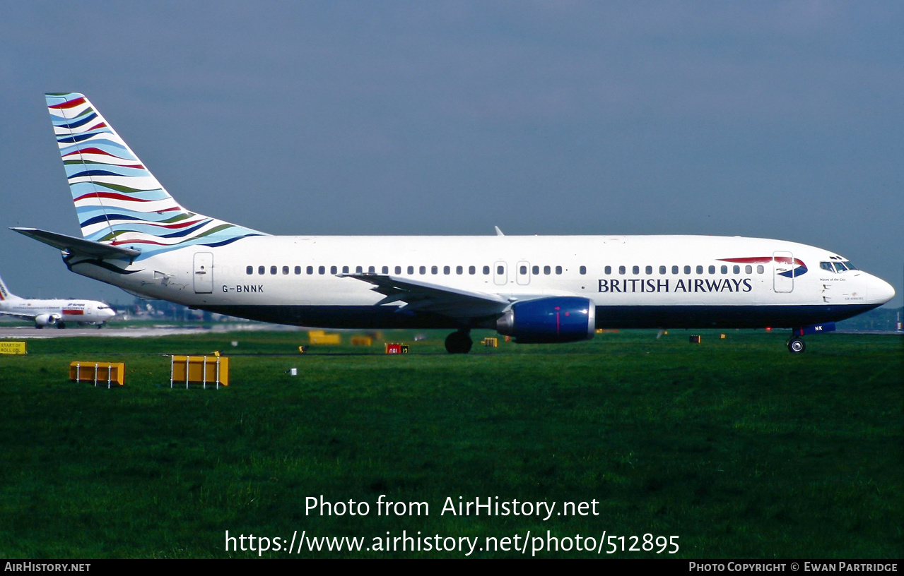 Aircraft Photo of G-BNNK | Boeing 737-4Q8 | British Airways | AirHistory.net #512895