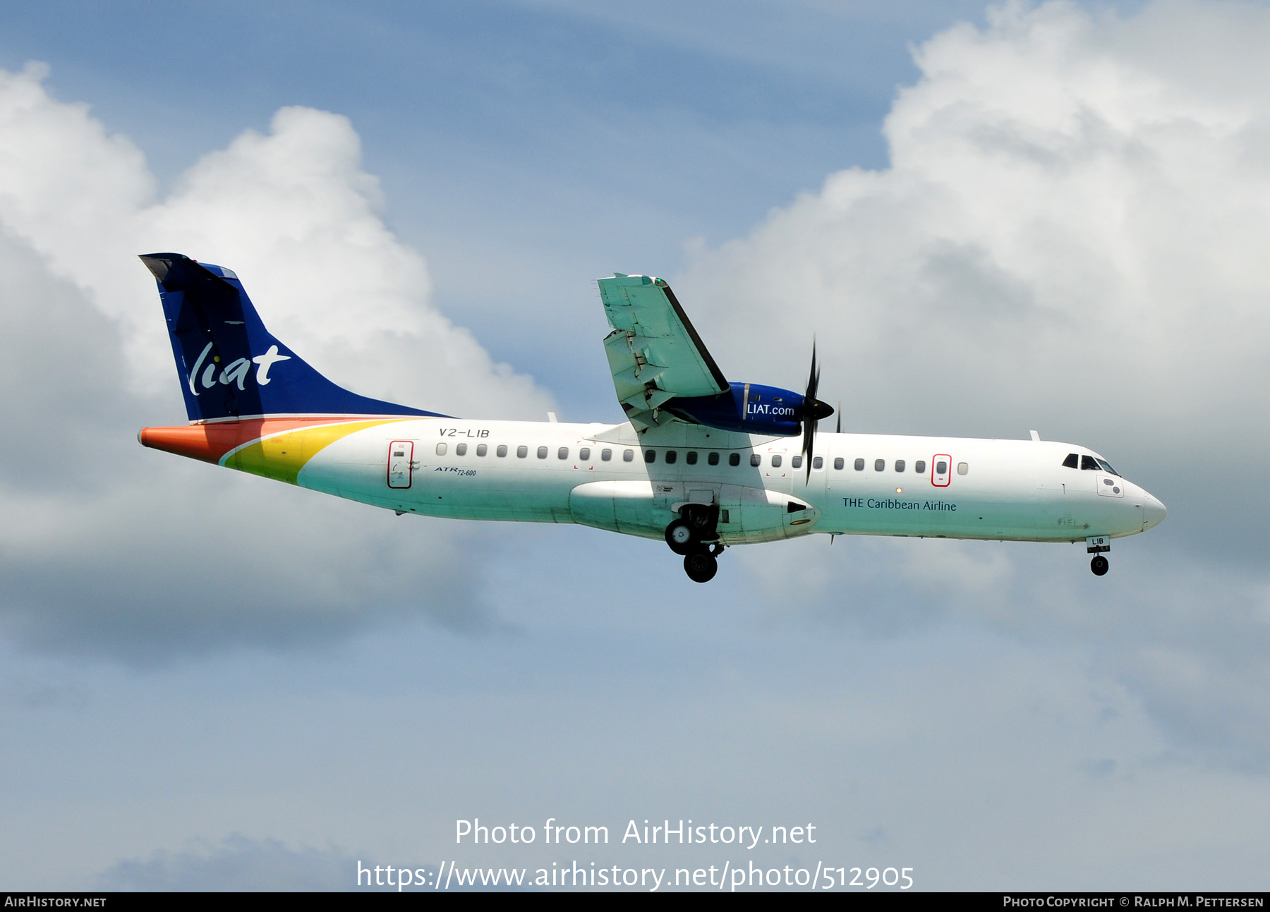 Aircraft Photo of V2-LIB | ATR ATR-72-600 (ATR-72-212A) | LIAT - Leeward Islands Air Transport | AirHistory.net #512905