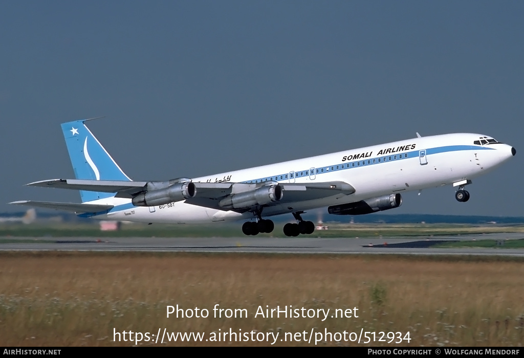 Aircraft Photo of 6O-SBT | Boeing 707-330B | Somali Airlines | AirHistory.net #512934