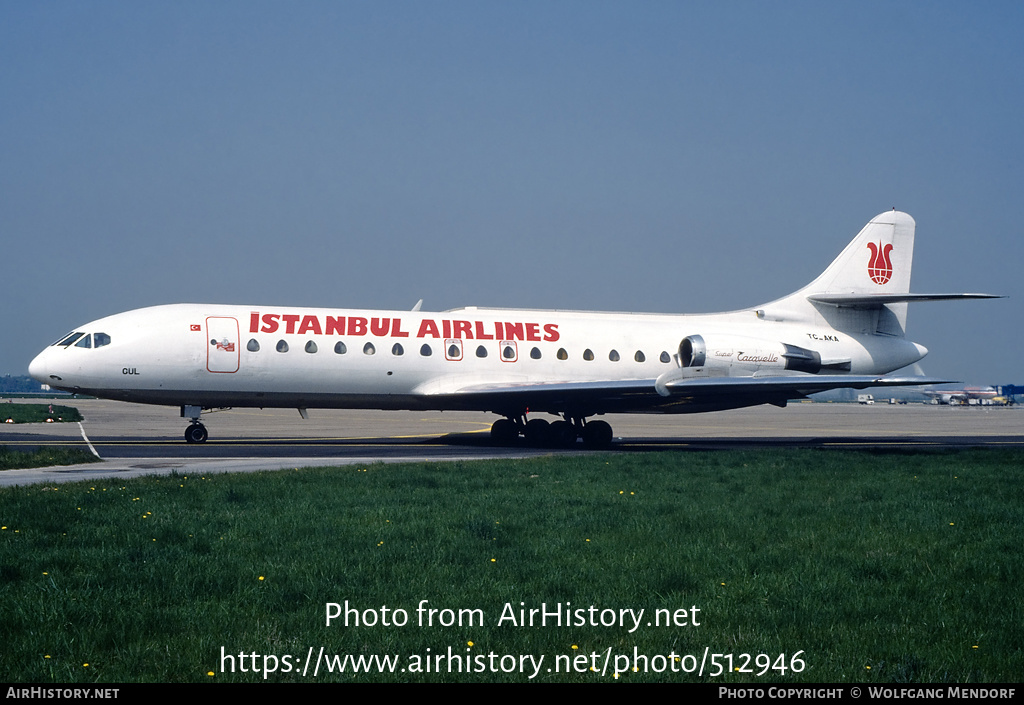 Aircraft Photo of TC-AKA | Sud SE-210 Caravelle 10B1R | Istanbul Airlines | AirHistory.net #512946