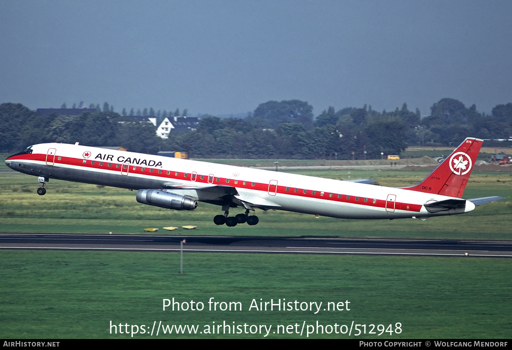 Aircraft Photo of CF-TIS | McDonnell Douglas DC-8-63 | Air Canada | AirHistory.net #512948