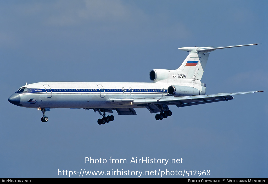 Aircraft Photo of RA-85514 | Tupolev Tu-154B-2 | Chelyabinsk Avia | AirHistory.net #512968