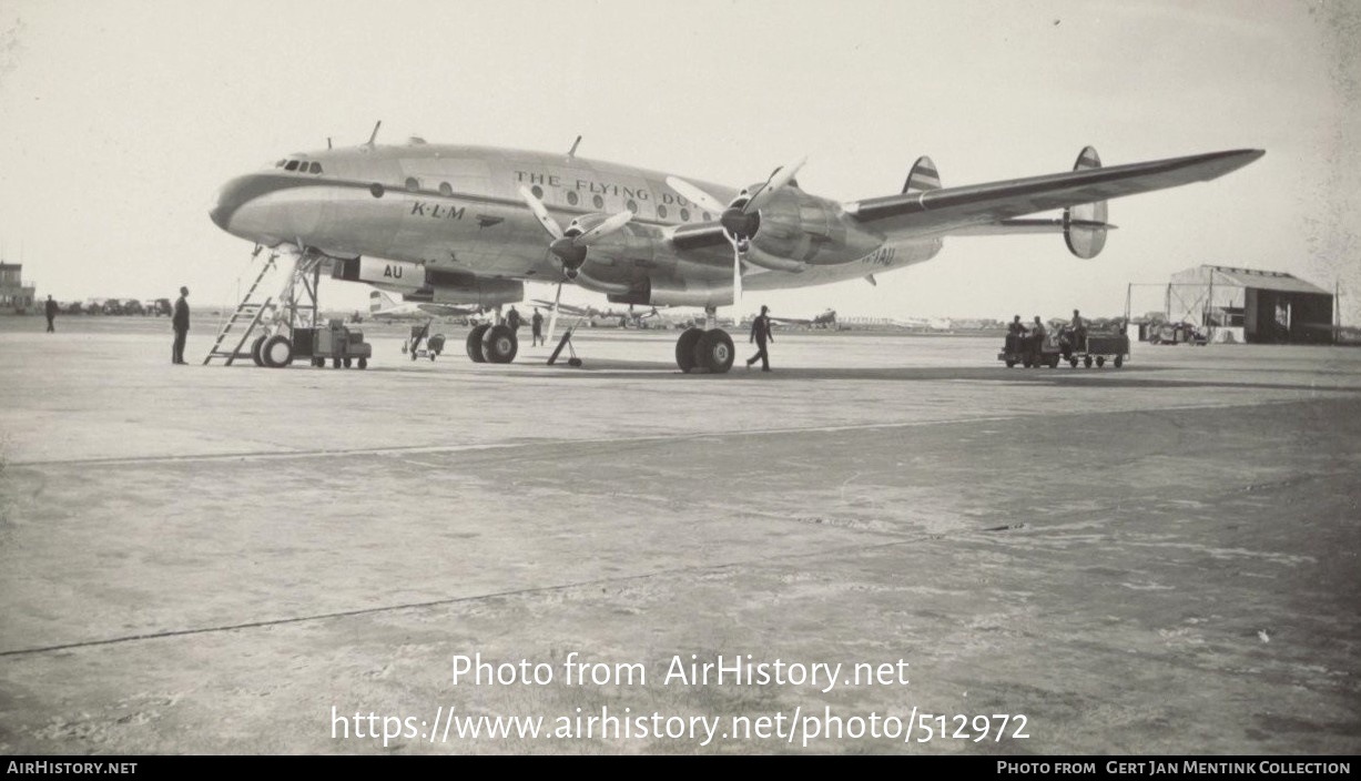 Aircraft Photo of PH-TAU | Lockheed L-049 Constellation | KLM - Royal ...