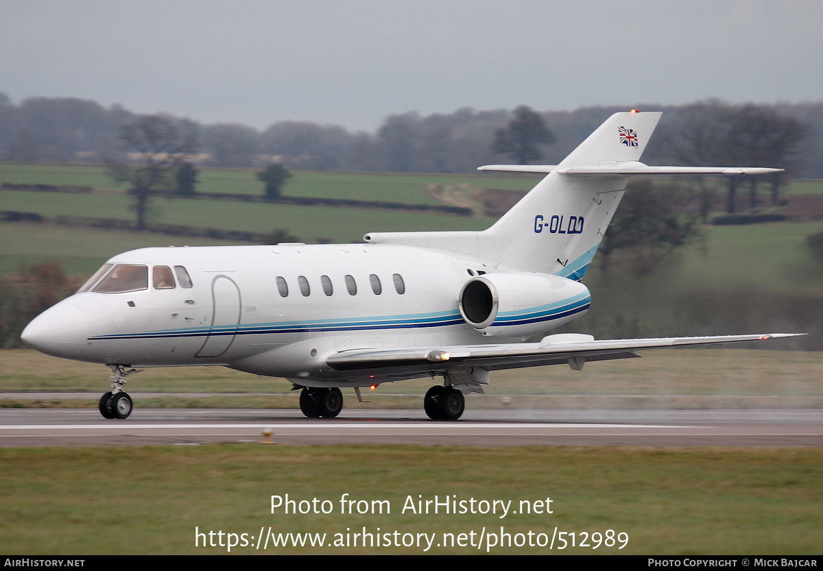 Aircraft Photo of G-OLDD | British Aerospace BAe-125-800B | AirHistory.net #512989