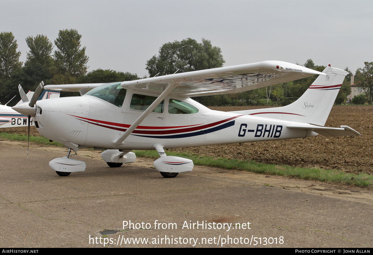 Aircraft Photo of G-BHIB | Reims F182Q Skylane | AirHistory.net #513018