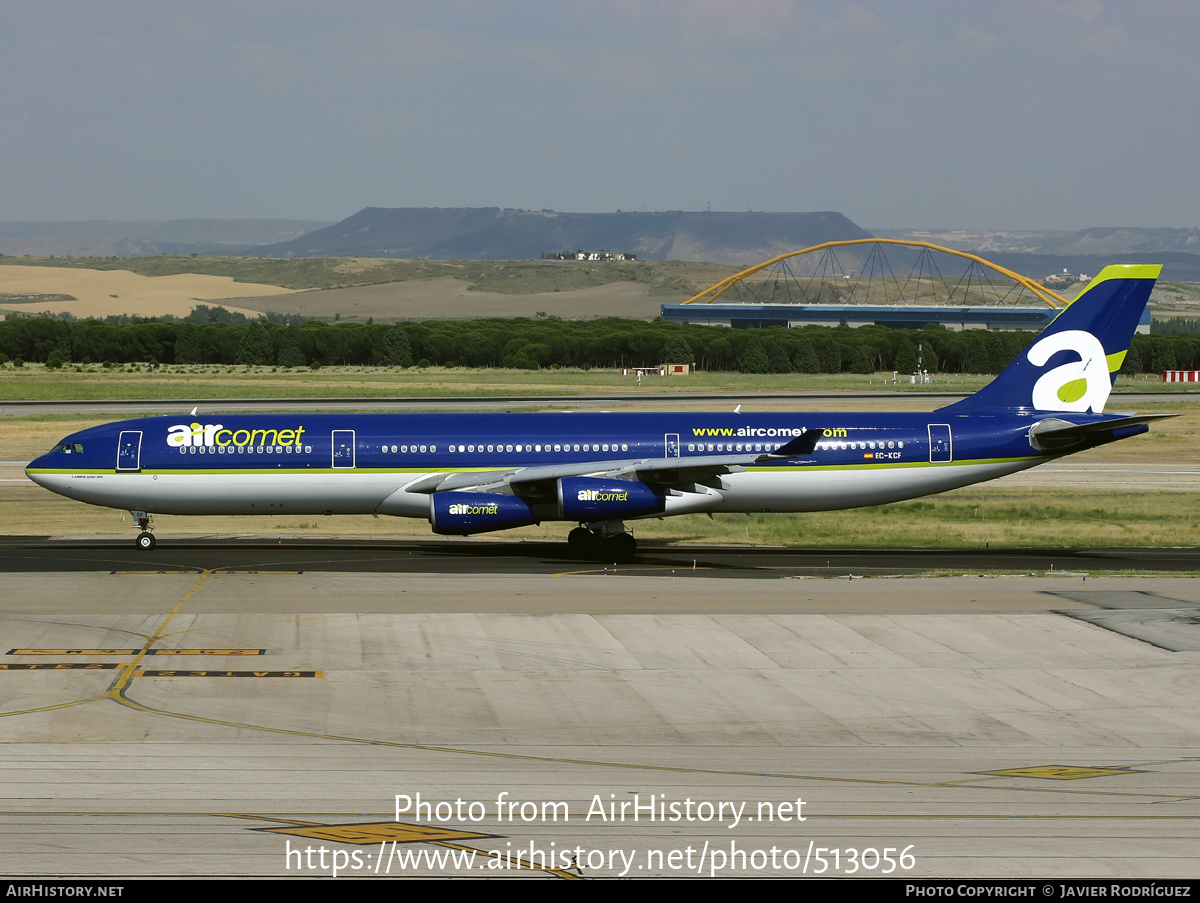 Aircraft Photo of EC-KCF | Airbus A340-311 | Air Comet | AirHistory.net #513056