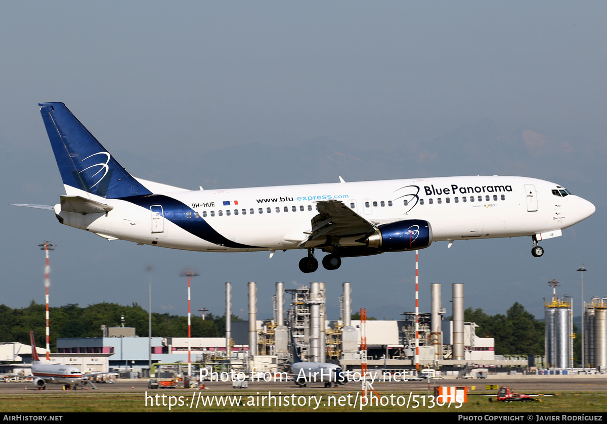 Aircraft Photo of 9H-HUE | Boeing 737-430 | Blue Panorama Airlines | AirHistory.net #513075