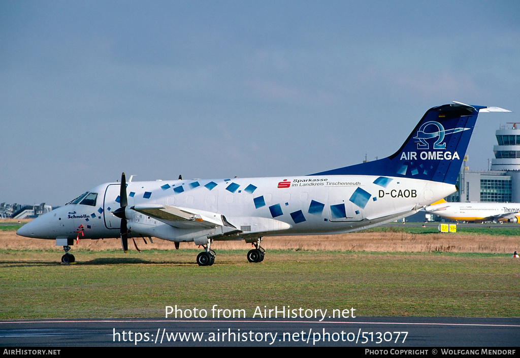 Aircraft Photo of D-CAOB | Embraer EMB-120(ERF) Brasilia | Air Omega | AirHistory.net #513077