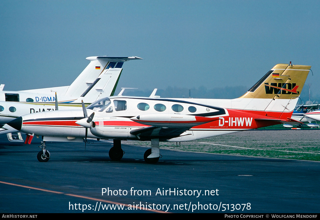 Aircraft Photo of D-IHWW | Cessna 421B Golden Eagle | WDL Flugdienst | AirHistory.net #513078