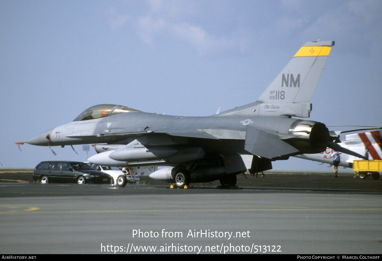 Aircraft Photo of 89-2118 / AF89-118 | General Dynamics F-16C Fighting Falcon | USA - Air Force | AirHistory.net #513122