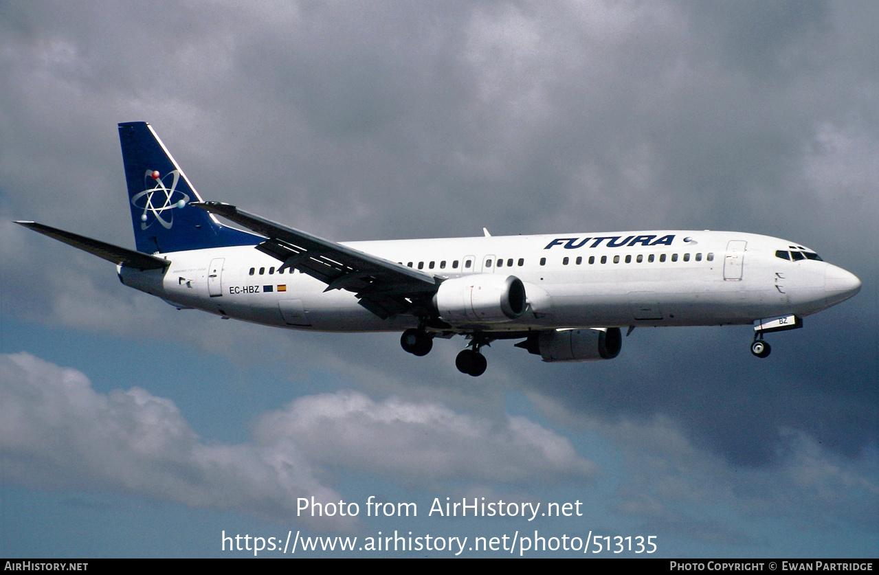 Aircraft Photo of EC-HBZ | Boeing 737-4Y0 | Futura International Airways | AirHistory.net #513135