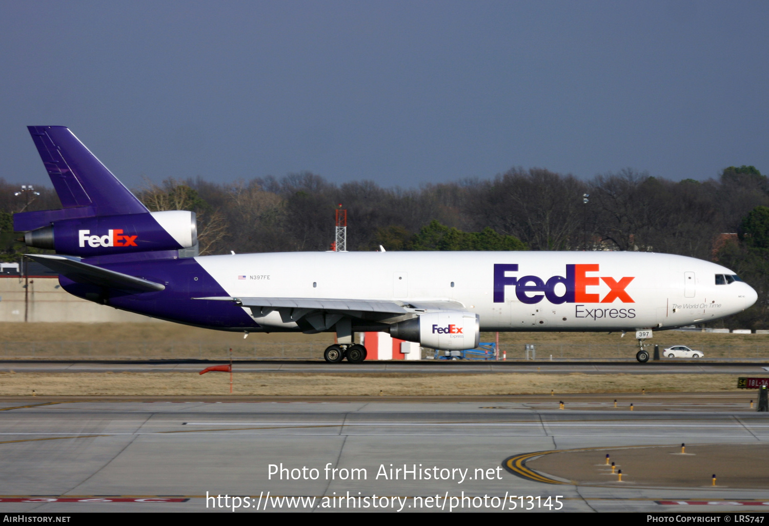 Aircraft Photo of N397FE | Boeing MD-10-10F | FedEx Express - Federal Express | AirHistory.net #513145