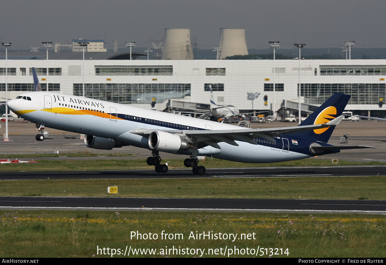 Aircraft Photo of VT-JWR | Airbus A330-302 | Jet Airways | AirHistory.net #513214