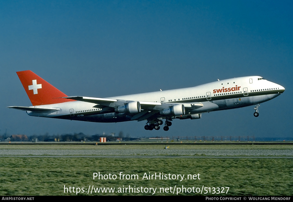 Aircraft Photo of HB-IGA | Boeing 747-257B | Swissair | AirHistory.net #513327