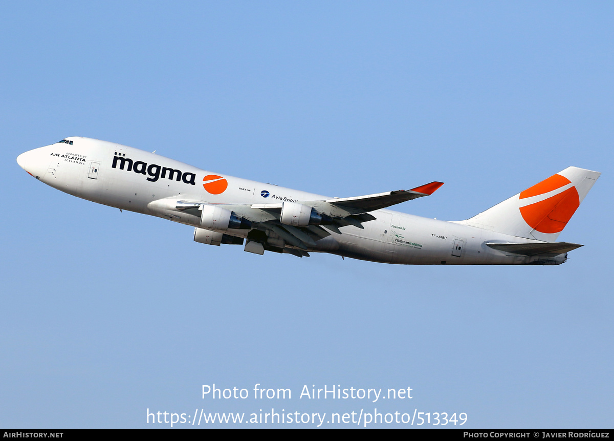 Aircraft Photo of TF-AMC | Boeing 747-412F/SCD | Magma Aviation | AirHistory.net #513349