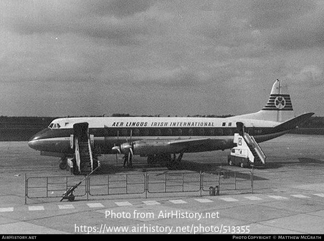 Aircraft Photo of EI-AOI | Vickers 803 Viscount | Aer Lingus - Irish International Airlines | AirHistory.net #513355