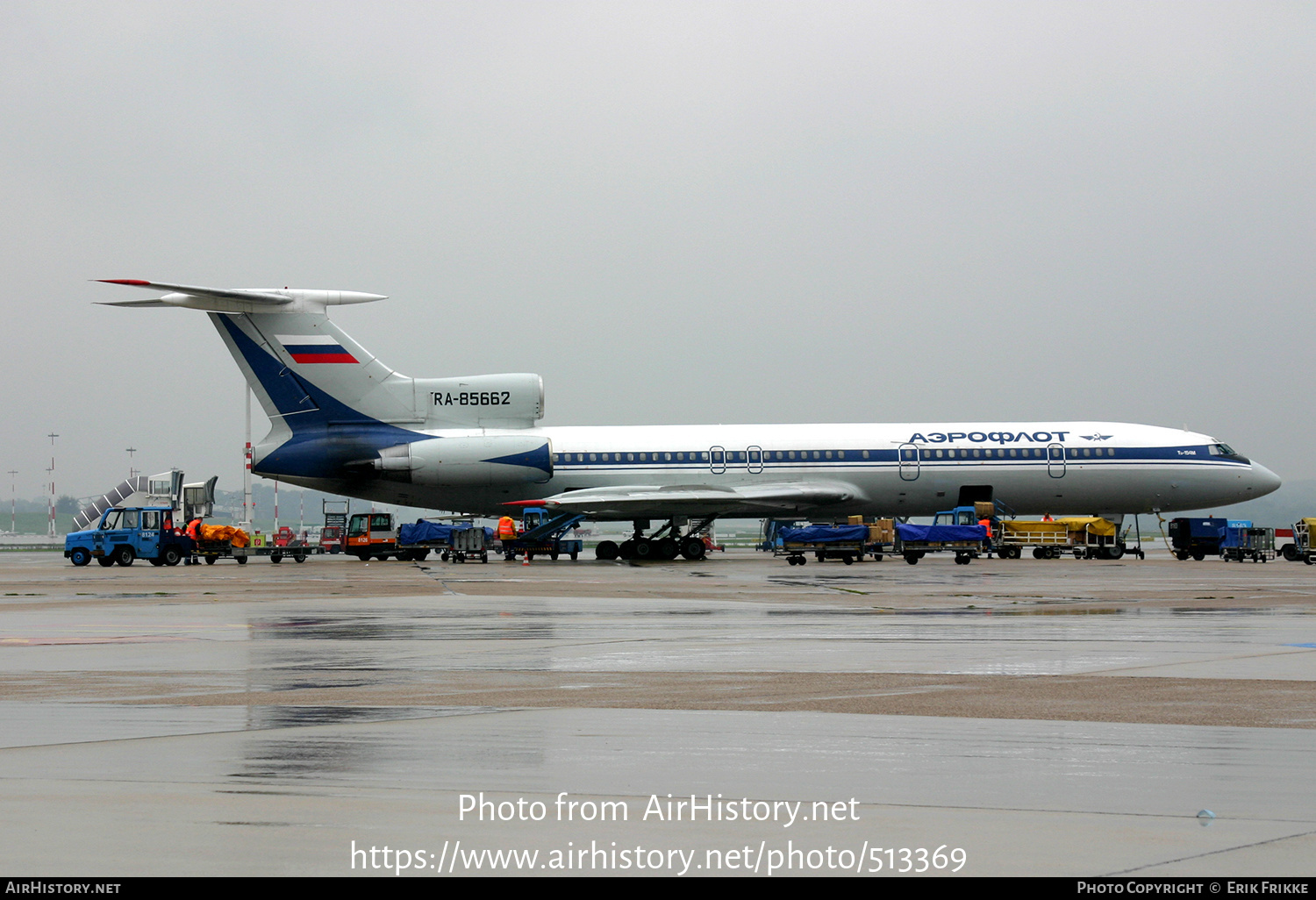 Aircraft Photo of RA-85662 | Tupolev Tu-154M | Aeroflot | AirHistory.net #513369