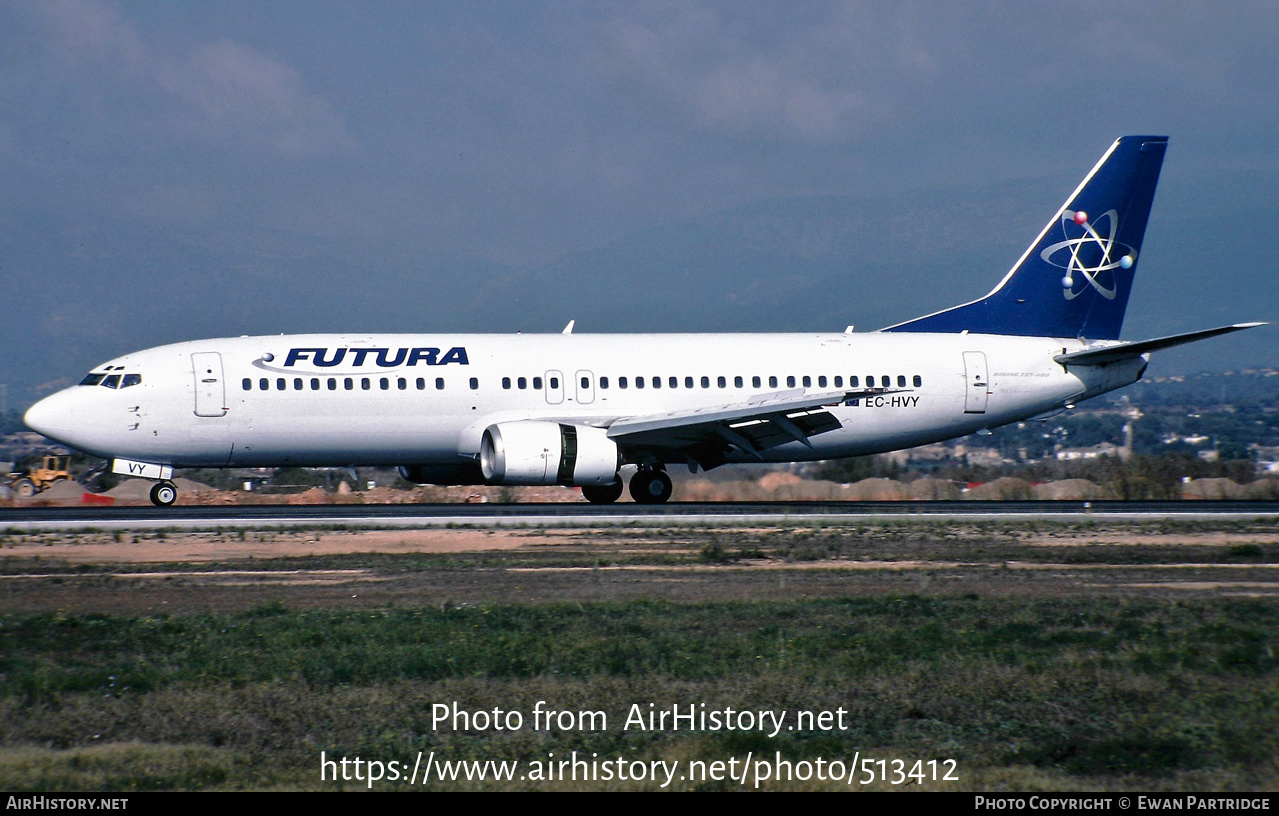 Aircraft Photo of EC-HVY | Boeing 737-4Y0 | AirHistory.net #513412