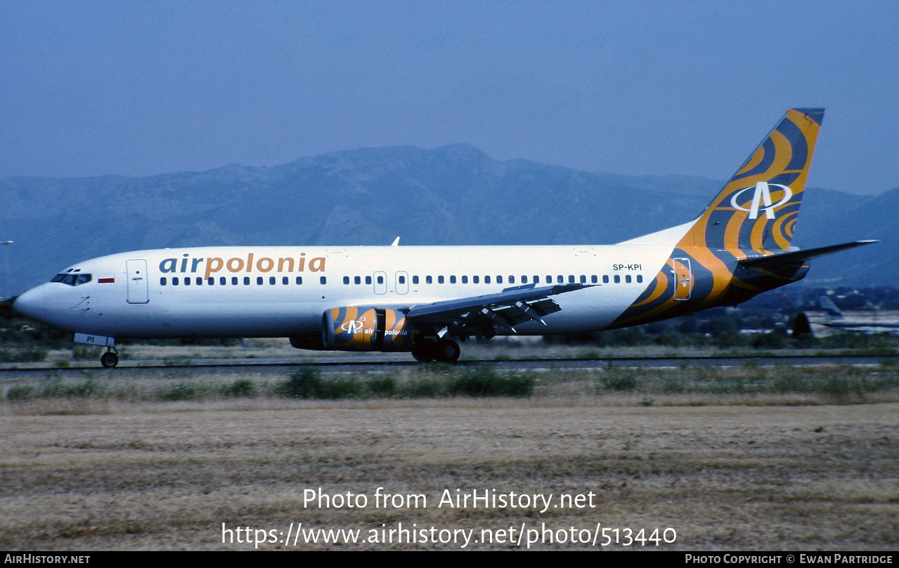 Aircraft Photo of SP-KPI | Boeing 737-4Q8 | Air Polonia | AirHistory.net #513440